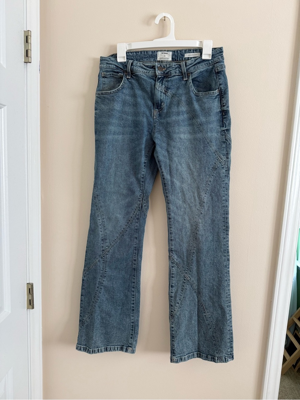 Cotton On Blue Stretch Bootcut Flare Mid-Rise Women’s Jeans 30 - Picture 3 of 16